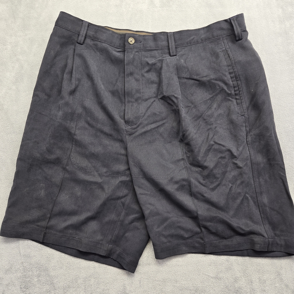 Tommy Bahama Black Silk Shorts Size 36